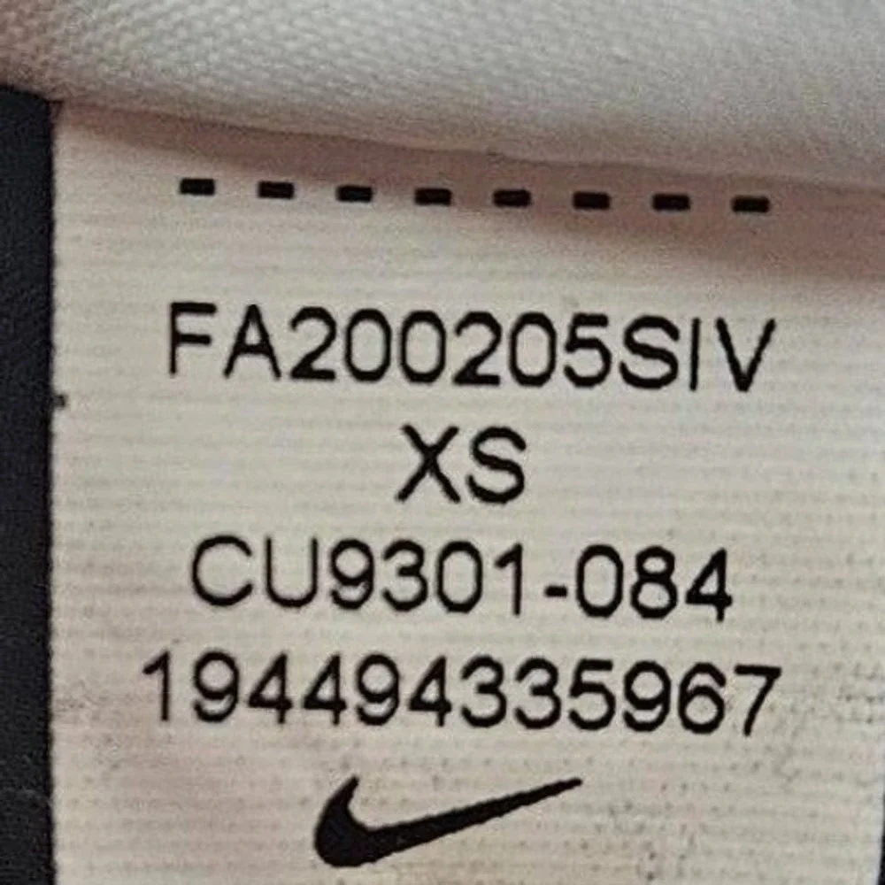 Nike Windrunner‎ Packable Windbreaker Jacket Grey Black CU9301-084 XS Loose *